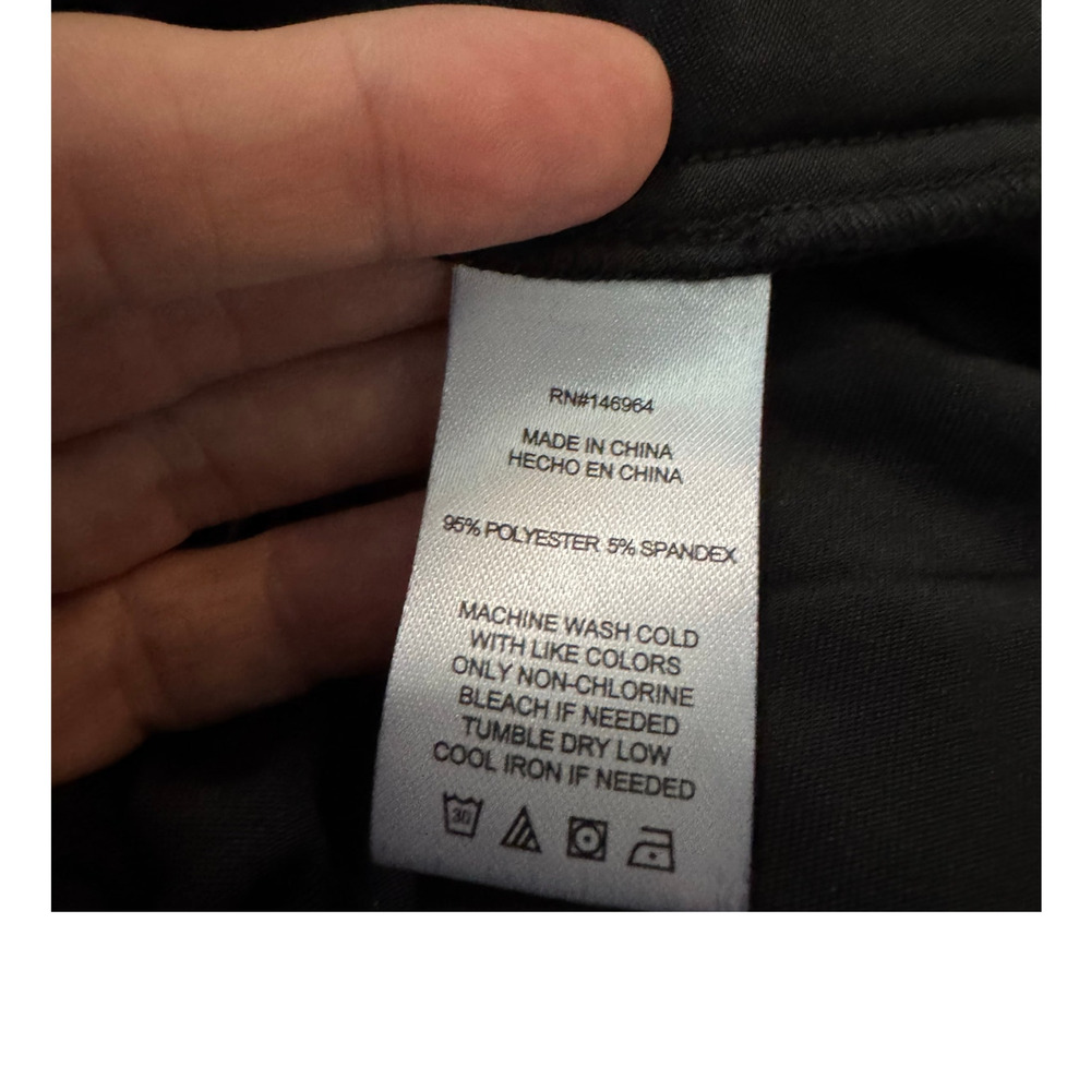 GREY COLLECTIVE NWT *BLACK* Velvet Pleated Midi Skirt Zippered Size 6 - Picture 7 of 7
